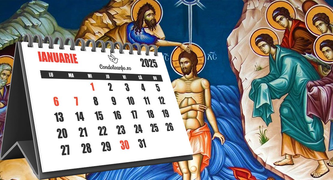 Calendarul Ortodox Ianuarie 2025 Vezi sarbatorile importante